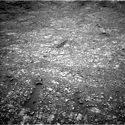 Nasa's Mars rover Curiosity acquired this image using its Left Navigation Camera on Sol 2453, at drive 1510, site number 76