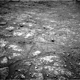 Nasa's Mars rover Curiosity acquired this image using its Left Navigation Camera on Sol 2453, at drive 1528, site number 76