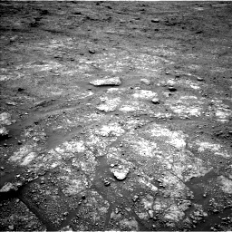 Nasa's Mars rover Curiosity acquired this image using its Left Navigation Camera on Sol 2453, at drive 1540, site number 76