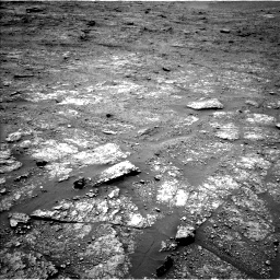 Nasa's Mars rover Curiosity acquired this image using its Left Navigation Camera on Sol 2453, at drive 1552, site number 76
