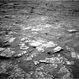 Nasa's Mars rover Curiosity acquired this image using its Left Navigation Camera on Sol 2453, at drive 1558, site number 76