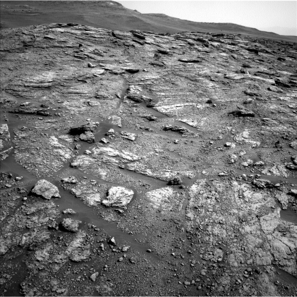 Nasa's Mars rover Curiosity acquired this image using its Left Navigation Camera on Sol 2453, at drive 1576, site number 76