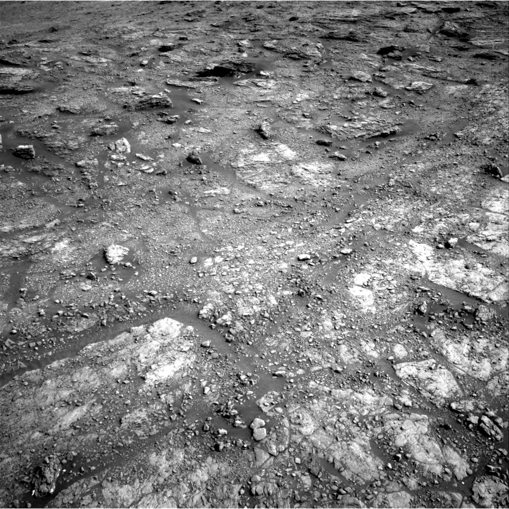 Nasa's Mars rover Curiosity acquired this image using its Right Navigation Camera on Sol 2453, at drive 1546, site number 76