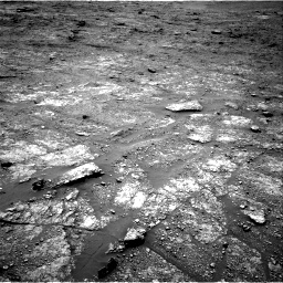 Nasa's Mars rover Curiosity acquired this image using its Right Navigation Camera on Sol 2453, at drive 1552, site number 76