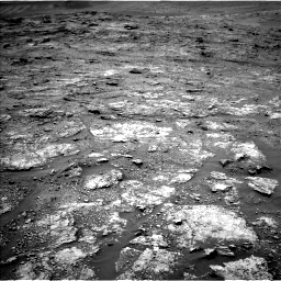 Nasa's Mars rover Curiosity acquired this image using its Left Navigation Camera on Sol 2454, at drive 1576, site number 76