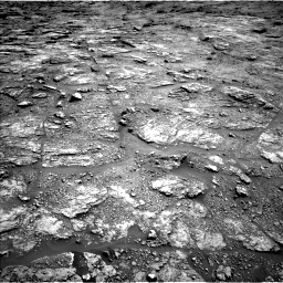Nasa's Mars rover Curiosity acquired this image using its Left Navigation Camera on Sol 2454, at drive 1612, site number 76