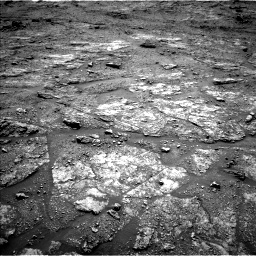Nasa's Mars rover Curiosity acquired this image using its Left Navigation Camera on Sol 2454, at drive 1648, site number 76