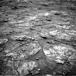 Nasa's Mars rover Curiosity acquired this image using its Left Navigation Camera on Sol 2454, at drive 1654, site number 76