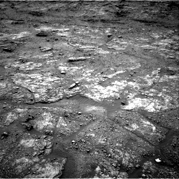 Nasa's Mars rover Curiosity acquired this image using its Right Navigation Camera on Sol 2454, at drive 1636, site number 76