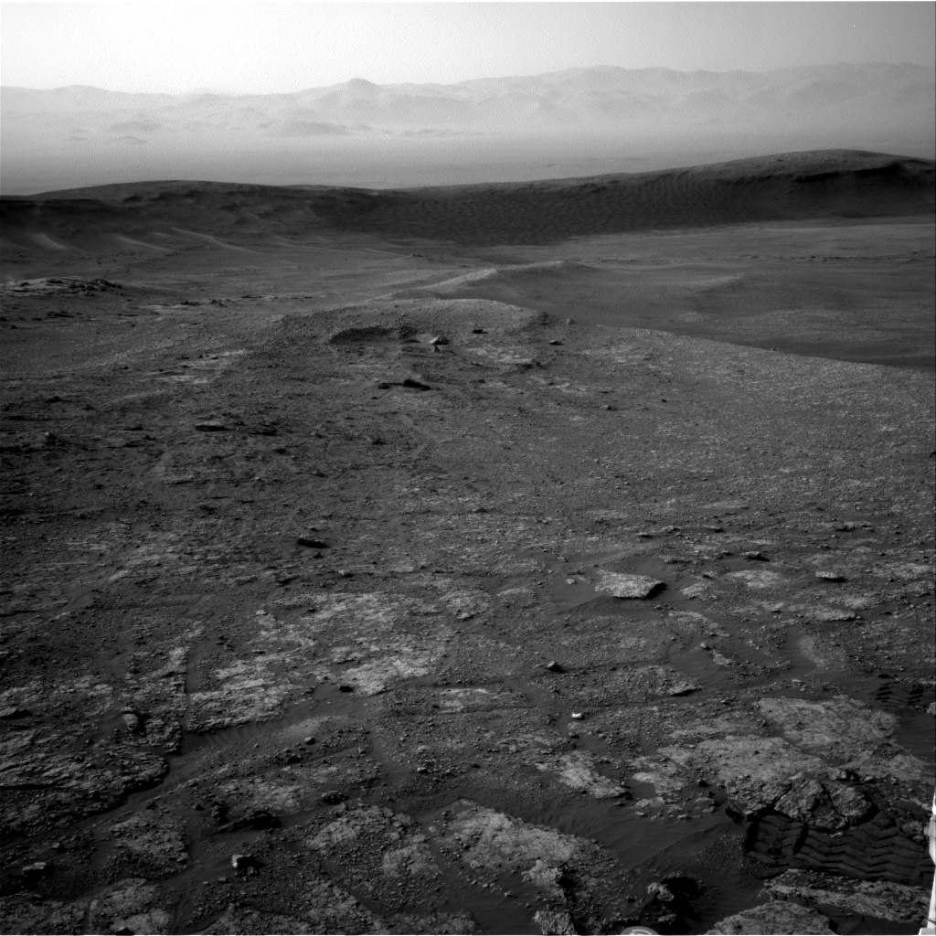 Nasa's Mars rover Curiosity acquired this image using its Right Navigation Camera on Sol 2454, at drive 1666, site number 76