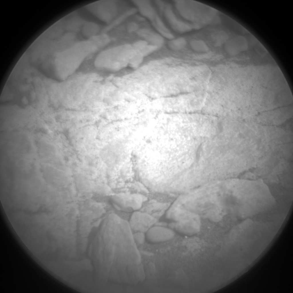 Nasa's Mars rover Curiosity acquired this image using its Chemistry & Camera (ChemCam) on Sol 2455, at drive 1666, site number 76