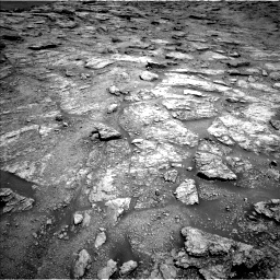 Nasa's Mars rover Curiosity acquired this image using its Left Navigation Camera on Sol 2459, at drive 1684, site number 76