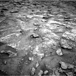 Nasa's Mars rover Curiosity acquired this image using its Left Navigation Camera on Sol 2459, at drive 1690, site number 76