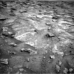 Nasa's Mars rover Curiosity acquired this image using its Left Navigation Camera on Sol 2459, at drive 1702, site number 76