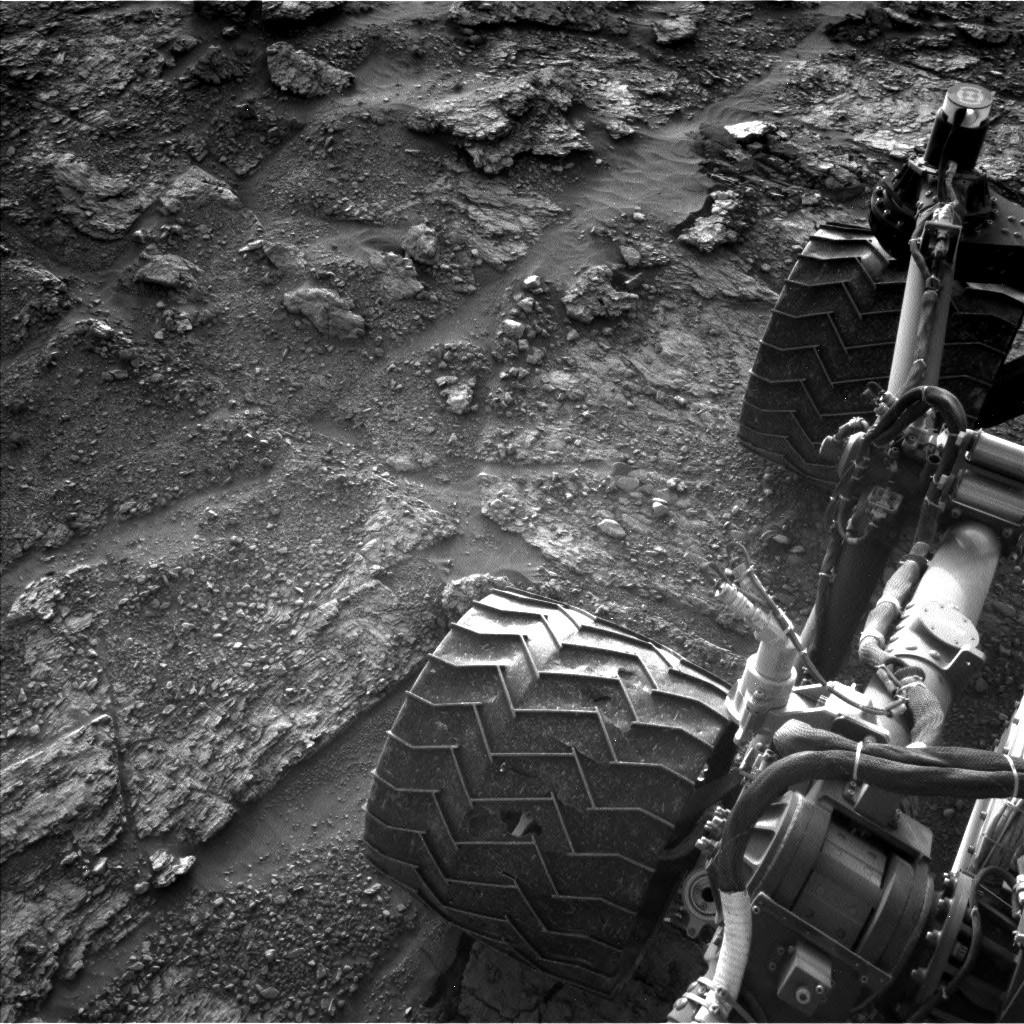 Nasa's Mars rover Curiosity acquired this image using its Left Navigation Camera on Sol 2459, at drive 1714, site number 76