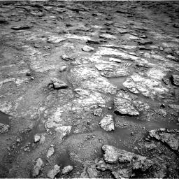 Nasa's Mars rover Curiosity acquired this image using its Right Navigation Camera on Sol 2459, at drive 1690, site number 76