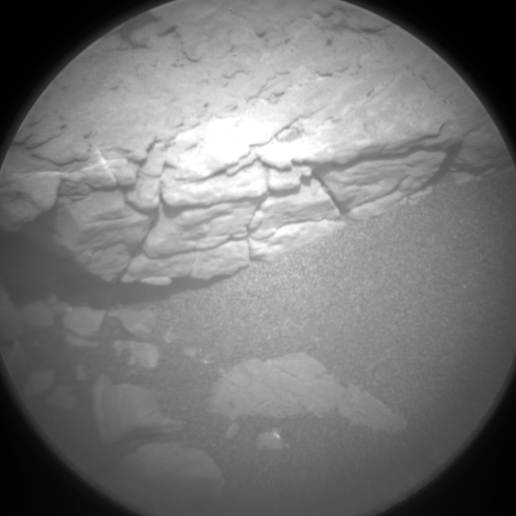 Nasa's Mars rover Curiosity acquired this image using its Chemistry & Camera (ChemCam) on Sol 2463, at drive 1714, site number 76