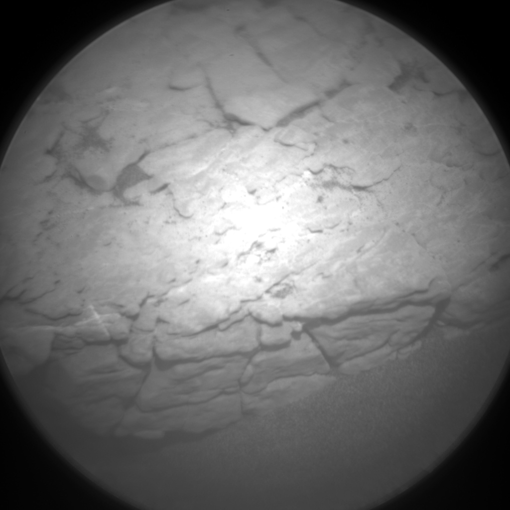 Nasa's Mars rover Curiosity acquired this image using its Chemistry & Camera (ChemCam) on Sol 2463, at drive 1714, site number 76