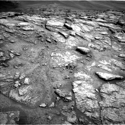 Nasa's Mars rover Curiosity acquired this image using its Left Navigation Camera on Sol 2466, at drive 1810, site number 76