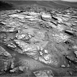 Nasa's Mars rover Curiosity acquired this image using its Left Navigation Camera on Sol 2466, at drive 1816, site number 76