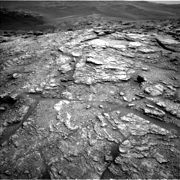 Nasa's Mars rover Curiosity acquired this image using its Left Navigation Camera on Sol 2466, at drive 1828, site number 76