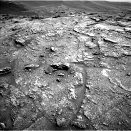 Nasa's Mars rover Curiosity acquired this image using its Left Navigation Camera on Sol 2466, at drive 1840, site number 76