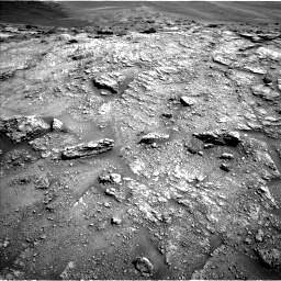 Nasa's Mars rover Curiosity acquired this image using its Left Navigation Camera on Sol 2466, at drive 1846, site number 76