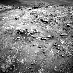 Nasa's Mars rover Curiosity acquired this image using its Left Navigation Camera on Sol 2466, at drive 1852, site number 76