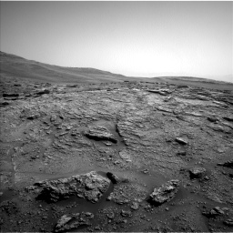 Nasa's Mars rover Curiosity acquired this image using its Left Navigation Camera on Sol 2466, at drive 1870, site number 76