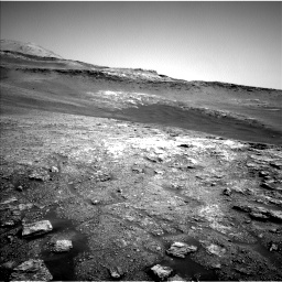 Nasa's Mars rover Curiosity acquired this image using its Left Navigation Camera on Sol 2466, at drive 1906, site number 76