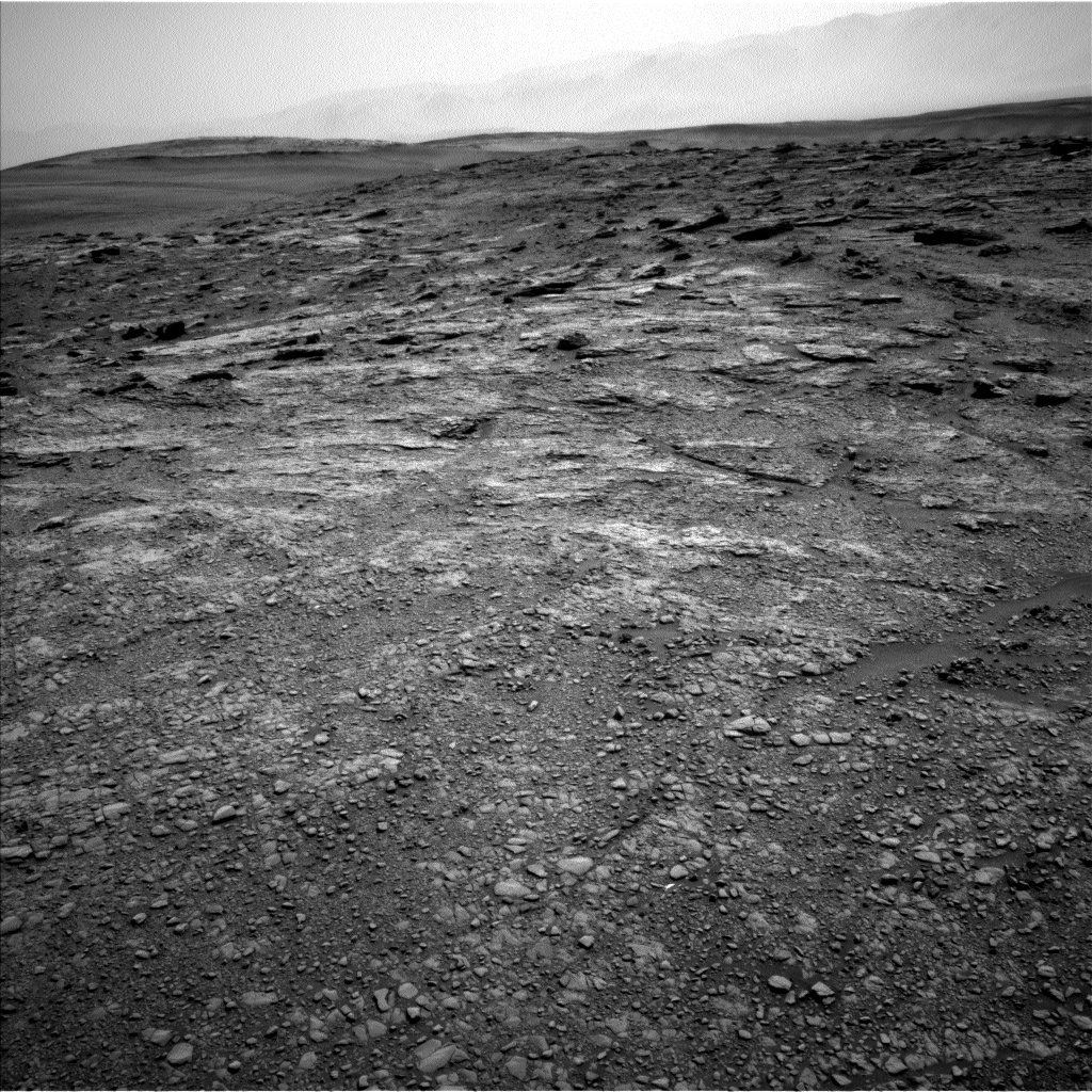 Nasa's Mars rover Curiosity acquired this image using its Left Navigation Camera on Sol 2466, at drive 1972, site number 76