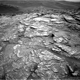 Nasa's Mars rover Curiosity acquired this image using its Right Navigation Camera on Sol 2466, at drive 1828, site number 76