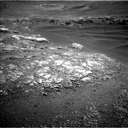 Nasa's Mars rover Curiosity acquired this image using its Left Navigation Camera on Sol 2468, at drive 2104, site number 76