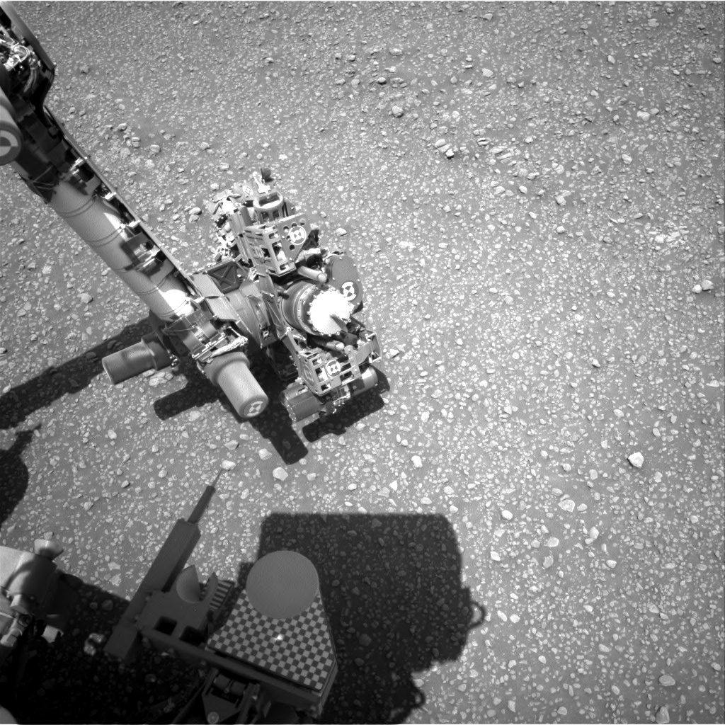 Nasa's Mars rover Curiosity acquired this image using its Right Navigation Camera on Sol 2468, at drive 2080, site number 76