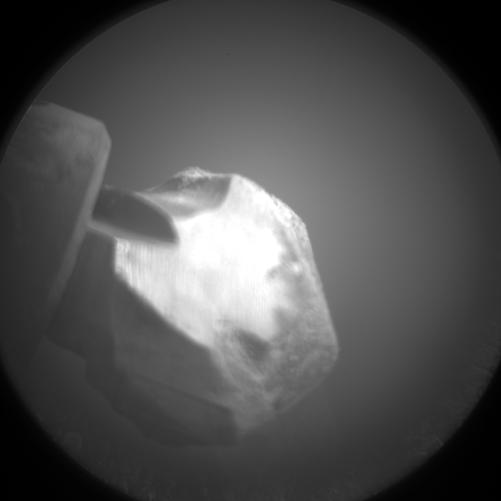 Nasa's Mars rover Curiosity acquired this image using its Chemistry & Camera (ChemCam) on Sol 2471, at drive 2194, site number 76