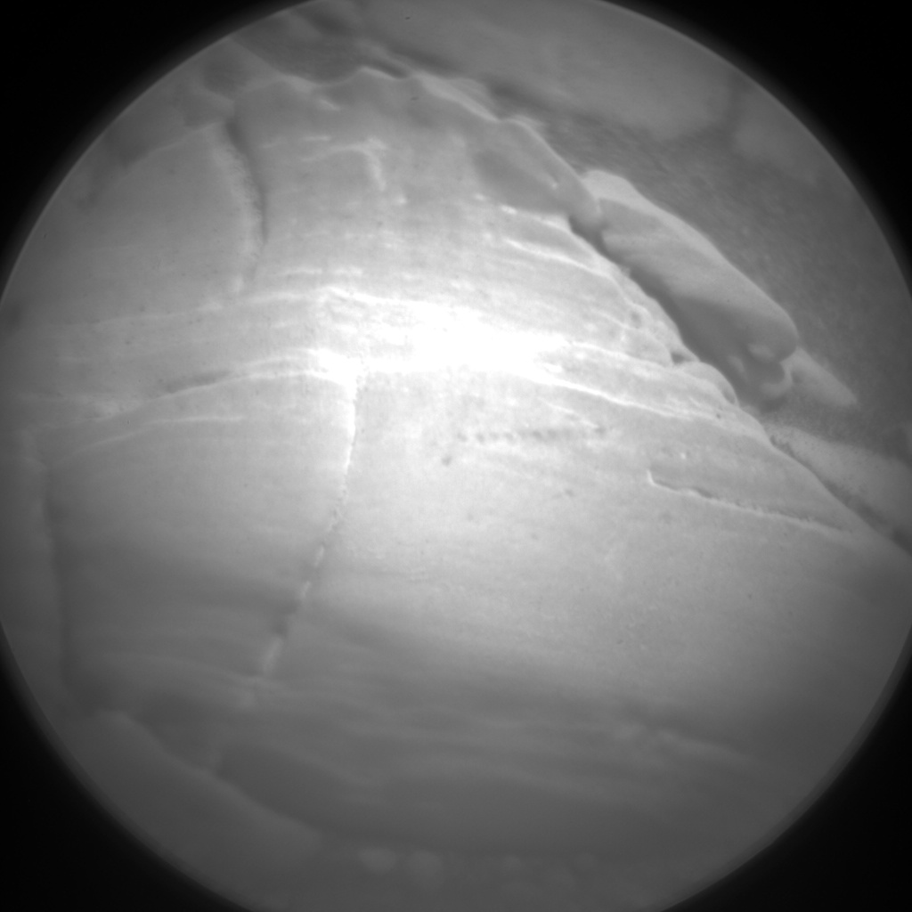 Nasa's Mars rover Curiosity acquired this image using its Chemistry & Camera (ChemCam) on Sol 2472, at drive 2194, site number 76