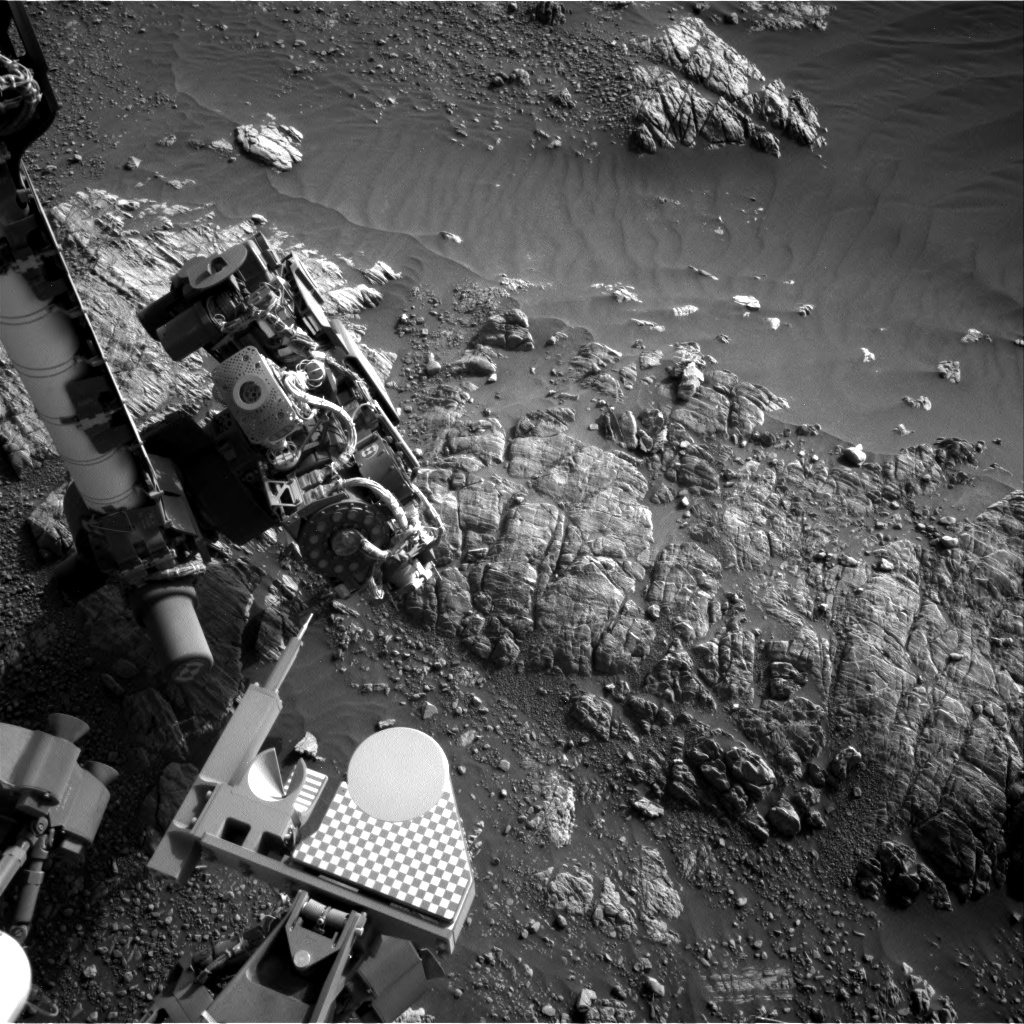 Nasa's Mars rover Curiosity acquired this image using its Right Navigation Camera on Sol 2472, at drive 2194, site number 76