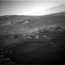 Nasa's Mars rover Curiosity acquired this image using its Left Navigation Camera on Sol 2473, at drive 2200, site number 76