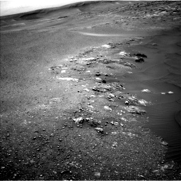 Nasa's Mars rover Curiosity acquired this image using its Left Navigation Camera on Sol 2473, at drive 2260, site number 76