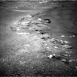 Nasa's Mars rover Curiosity acquired this image using its Left Navigation Camera on Sol 2473, at drive 2272, site number 76