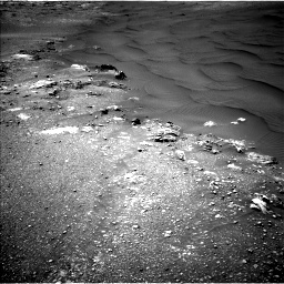 Nasa's Mars rover Curiosity acquired this image using its Left Navigation Camera on Sol 2473, at drive 2284, site number 76