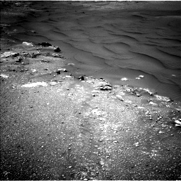Nasa's Mars rover Curiosity acquired this image using its Left Navigation Camera on Sol 2473, at drive 2290, site number 76