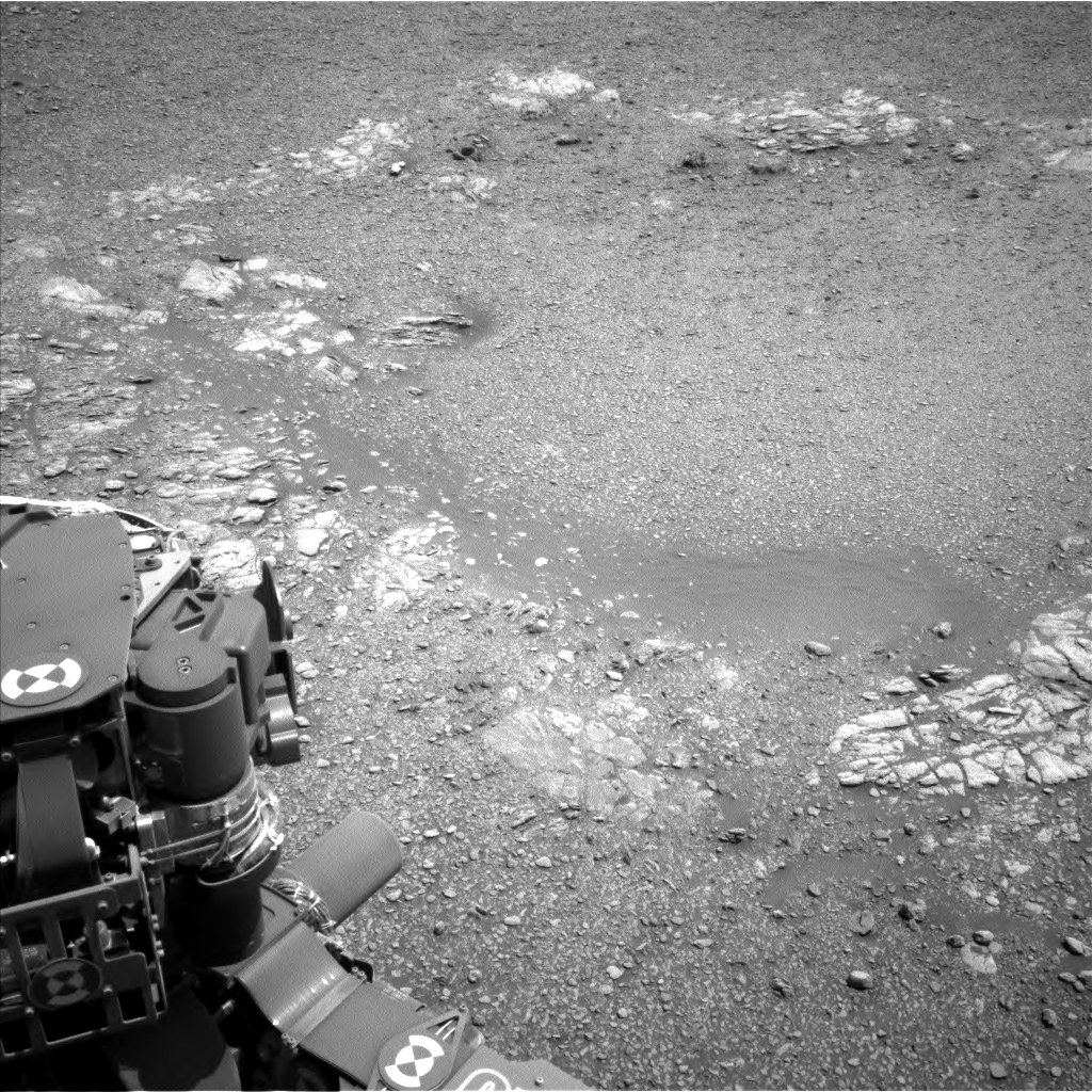 Nasa's Mars rover Curiosity acquired this image using its Left Navigation Camera on Sol 2473, at drive 2326, site number 76