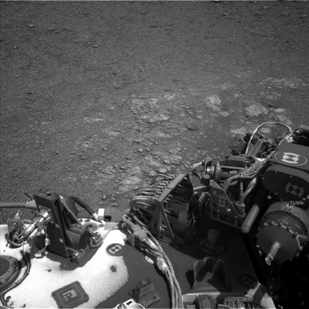 Nasa's Mars rover Curiosity acquired this image using its Left Navigation Camera on Sol 2473, at drive 2360, site number 76