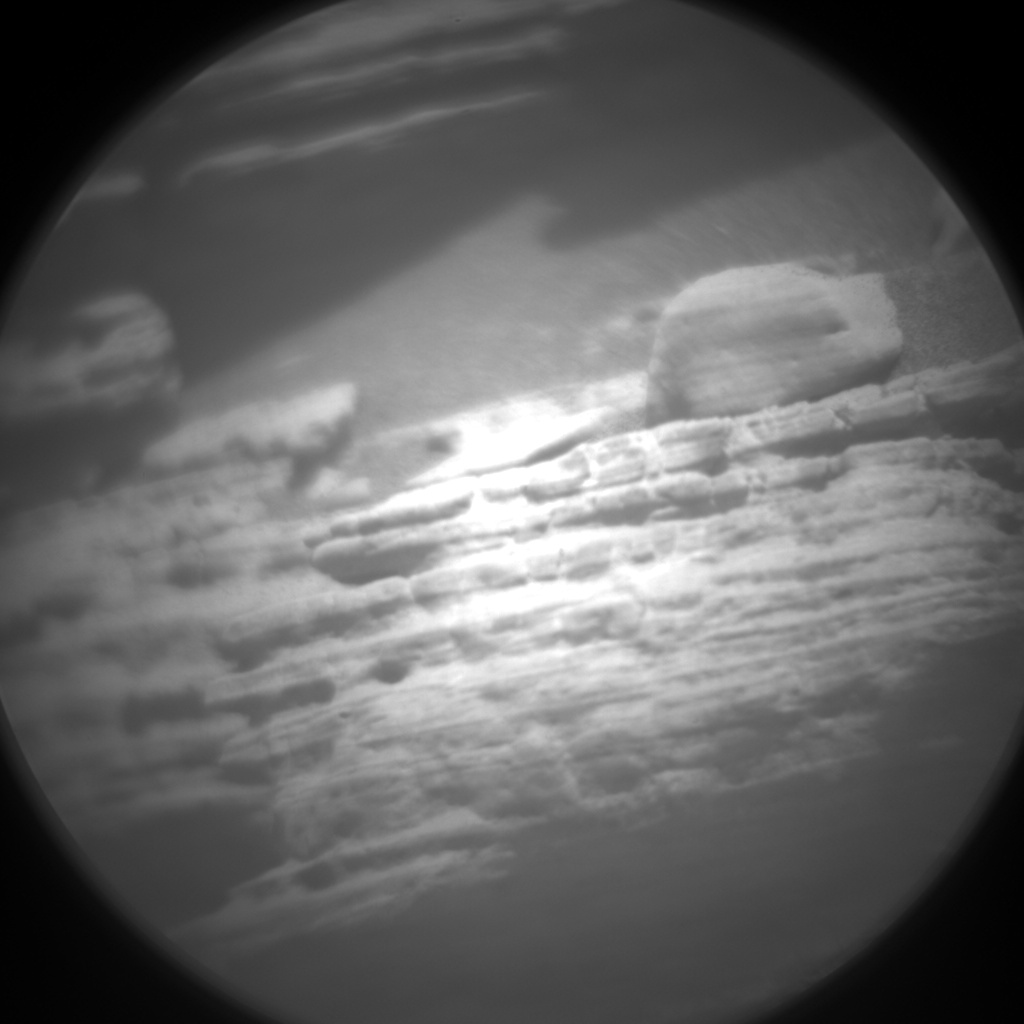 Nasa's Mars rover Curiosity acquired this image using its Chemistry & Camera (ChemCam) on Sol 2476, at drive 2594, site number 76