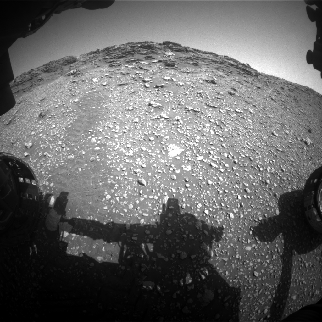 Nasa's Mars rover Curiosity acquired this image using its Front Hazard Avoidance Camera (Front Hazcam) on Sol 2476, at drive 2630, site number 76