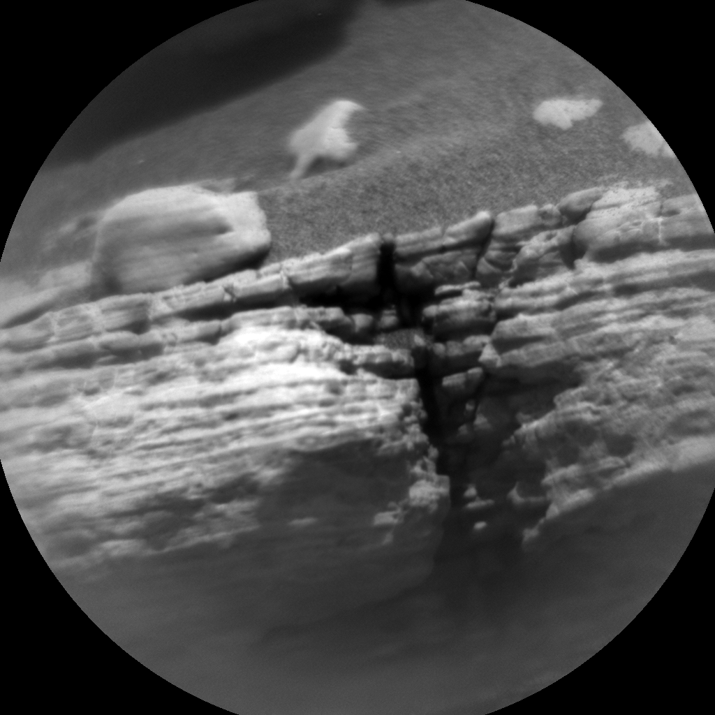 Nasa's Mars rover Curiosity acquired this image using its Chemistry & Camera (ChemCam) on Sol 2476, at drive 2594, site number 76