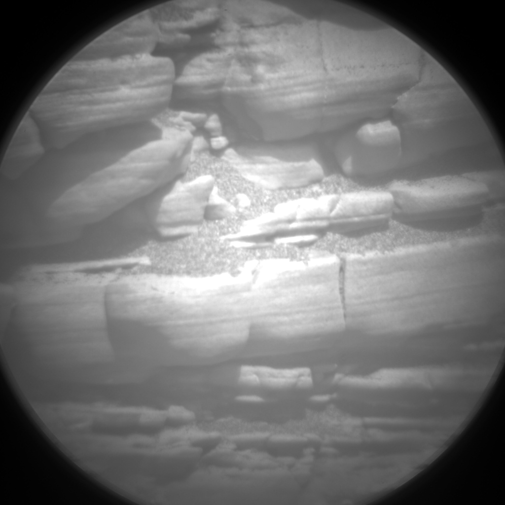 Nasa's Mars rover Curiosity acquired this image using its Chemistry & Camera (ChemCam) on Sol 2477, at drive 2672, site number 76