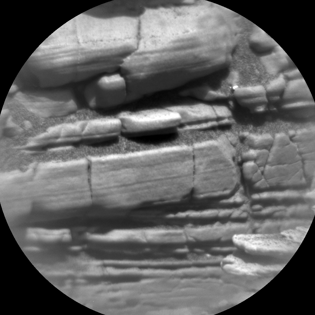Nasa's Mars rover Curiosity acquired this image using its Chemistry & Camera (ChemCam) on Sol 2477, at drive 2672, site number 76