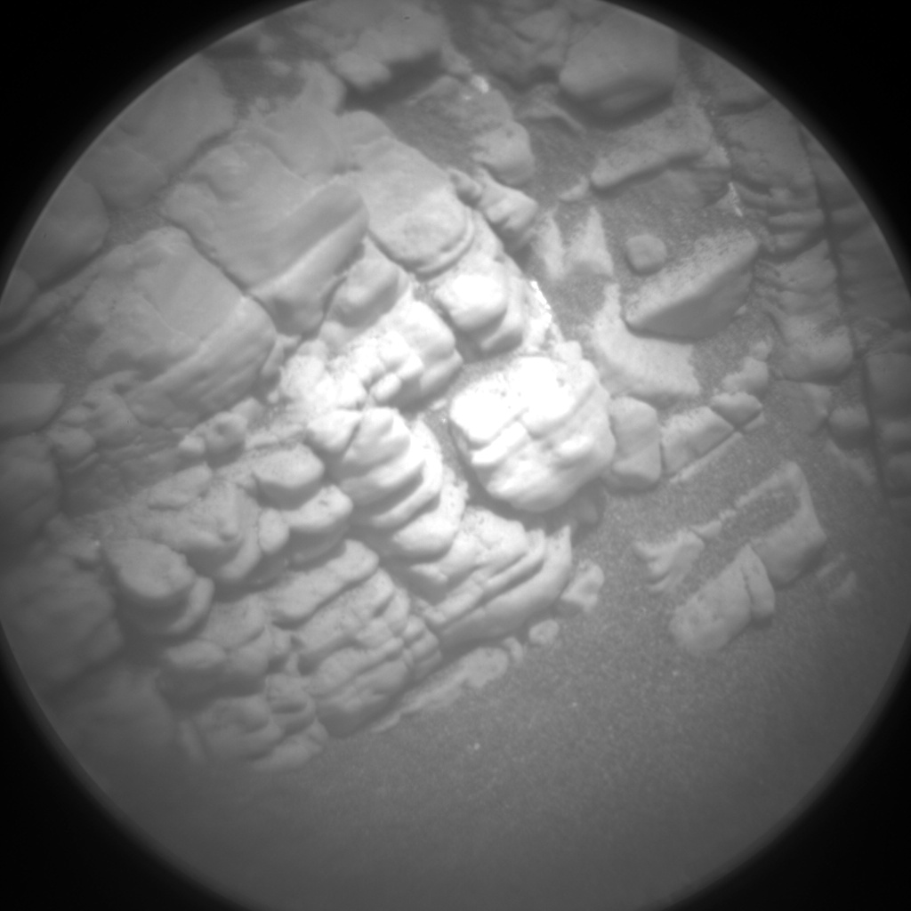 Nasa's Mars rover Curiosity acquired this image using its Chemistry & Camera (ChemCam) on Sol 2478, at drive 2810, site number 76